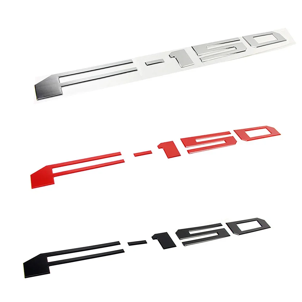f 150 letters nameplate built badge sticker 3d for ford f150 rear tailgate trunk logo decals red black trim auto f 150 letters nameplate built badge sticker 3d for ford f150 rear tailgate trunk logo decals red black trim auto