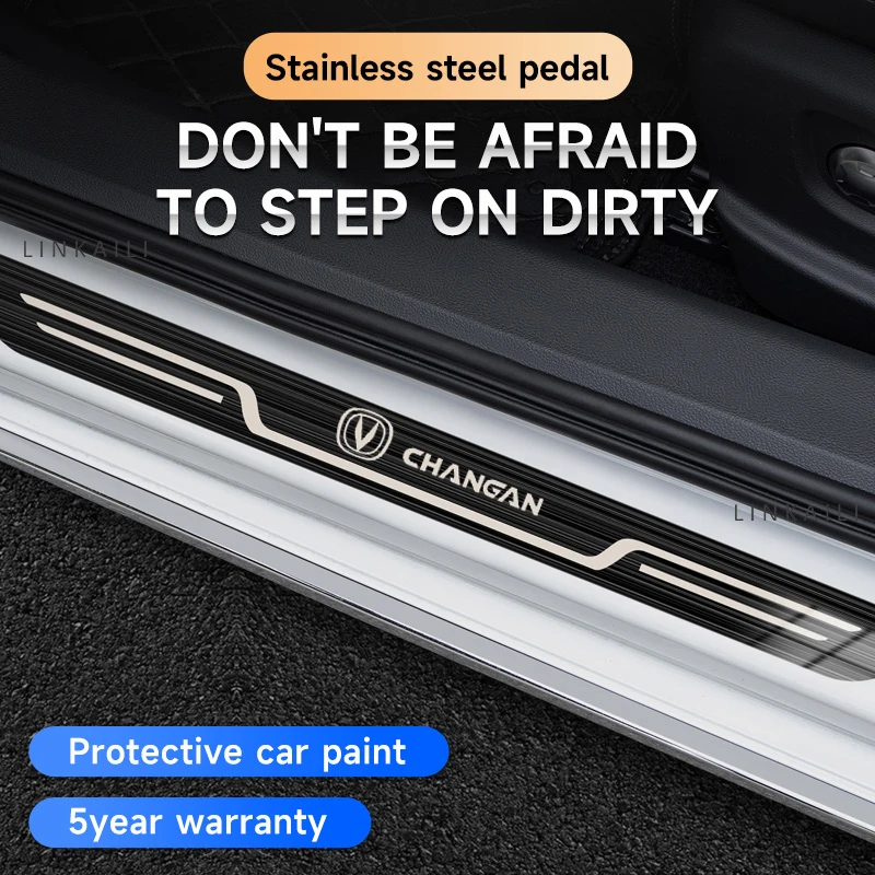 for changan cs55 cs15 cs75 plus cs35 cs85 cs95 cx70 eado uni t uni k oushang x5 x7 car stainless steel door sill scuff plate for changan cs55 cs15 cs75 plus cs35 cs85 cs95 cx70 eado uni t uni k oushang x5 x7 car stainless steel door sill scuff plate