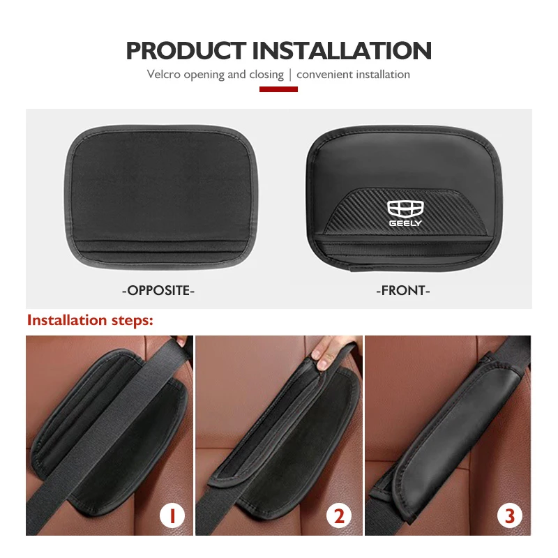 car seat safety belt shoulder cover spliced protective cover for geely tugella atlas pro coolray geometry c emgrand ec7 monjaro car seat safety belt shoulder cover spliced protective cover for geely tugella atlas pro coolray geometry c emgrand ec7 monjaro