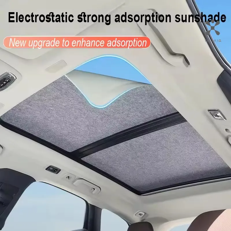 for geely xingyue l monjaro 2021~2026 25 anti uv electrostatic adsorption sky curtain sunshade car sunroof insulation roof visor for geely xingyue l monjaro 2021~2026 25 anti uv electrostatic adsorption sky curtain sunshade car sunroof insulation roof visor
