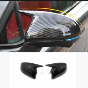 for changan unit uni t 2020 2023 abs carbon fiber exterior car side rearview mirror cover trim rear mirror cap covers