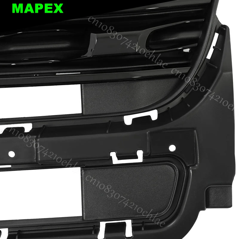 for ford explorer 2016 2017 front bumper upper grille glossy black painted for ford explorer 2016 2017 front bumper upper grille glossy black painted