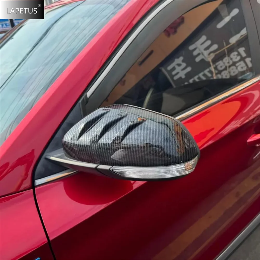 chromium outer side door rearview mirror decoration cover trim styling car for mg zs ev 2018 2023 carbon fiber abs chromium outer side door rearview mirror decoration cover trim styling car for mg zs ev 2018 2023 carbon fiber abs