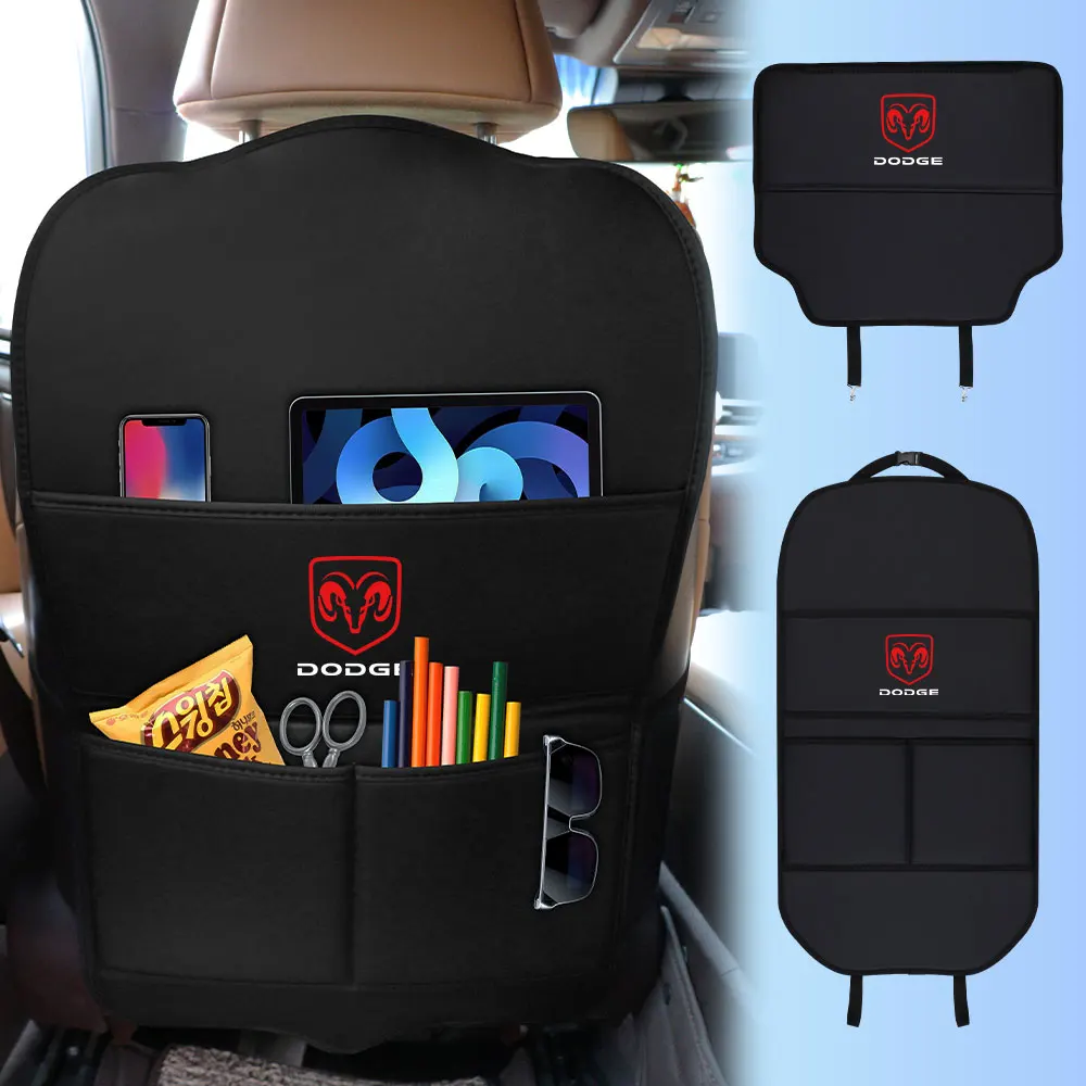 1/2pcs car emblem seat back organizer storage pockets car for dodge durango caliber challenger dakota magnum spirit 1/2pcs car emblem seat back organizer storage pockets car for dodge durango caliber challenger dakota magnum spirit