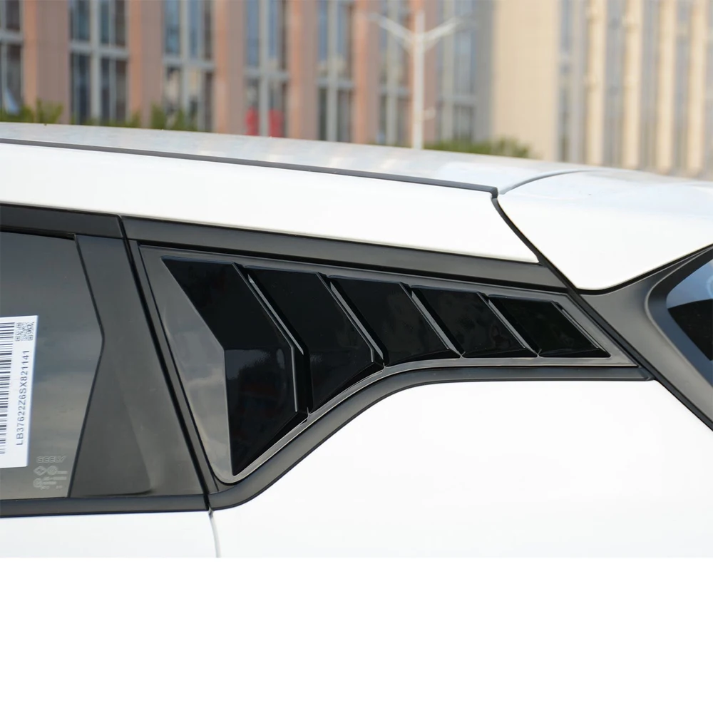 for geely coolray 2025 2026 car rear triangle window cover trim styling protection auto blinds modification stickers for geely coolray 2025 2026 car rear triangle window cover trim styling protection auto blinds modification stickers