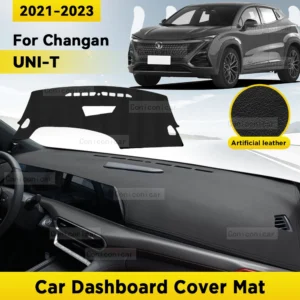 dashboard cover mat protective pad for changan uni t 2021 2022 2023 car accessories dash board sunshade carpet dashmat