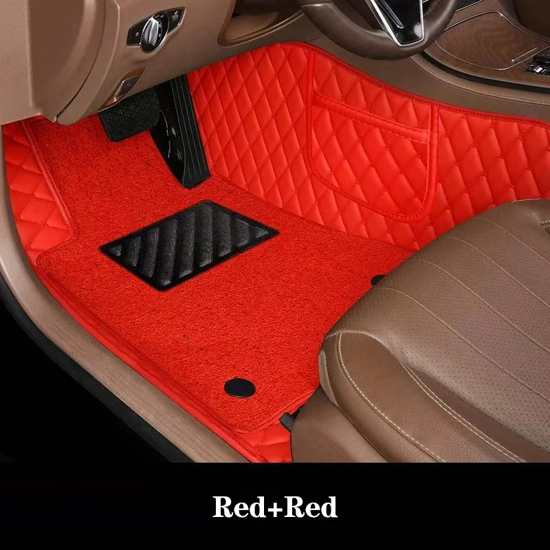 customized style luxury double layer driver car floor mat for changan uni k uni t uni v cs55 plus 2020 2024 interior customized style luxury double layer driver car floor mat for changan uni k uni t uni v cs55 plus 2020 2024 interior
