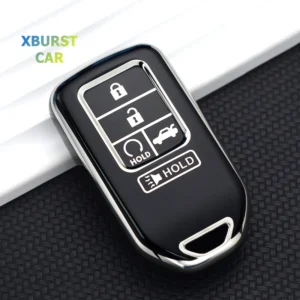 for honda accord pilot fit freed vezel odyssey civic crv hrv 2018 2022 5buttons soft tpu car key cover shell case accessories