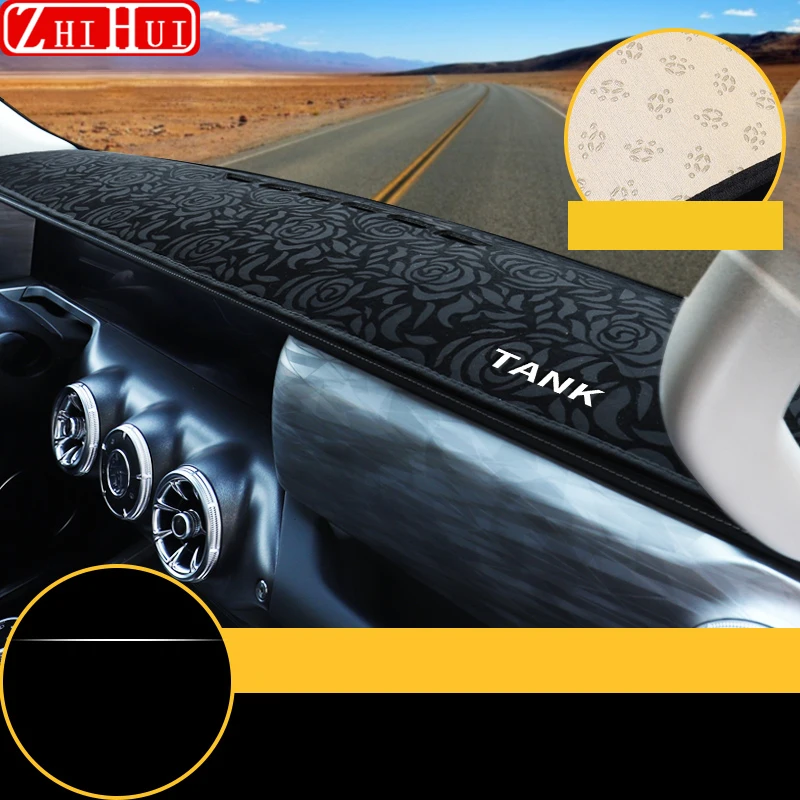 for great wall tank 300 2021 2024 car styling dash mat dashmat dashboard cover sun shade dash board cover carpet accessories for great wall tank 300 2021 2024 car styling dash mat dashmat dashboard cover sun shade dash board cover carpet accessories