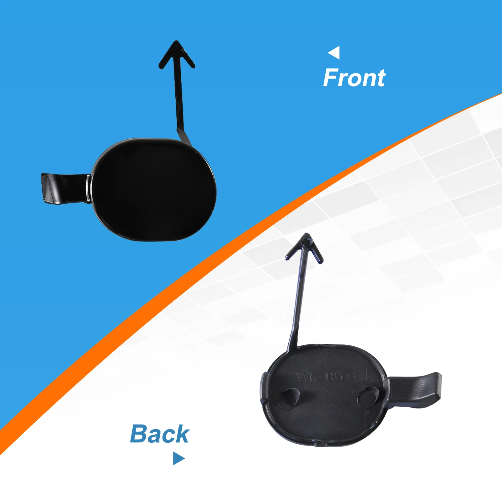 rear bumper tow hook cover cap towing eye fit for honda accord 2018 2019 2020 2021 rear bumper tow hook cover cap towing eye fit for honda accord 2018 2019 2020 2021