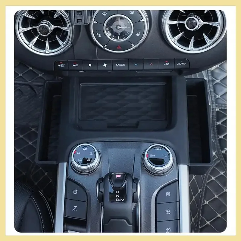 high quality for great wall tank 300 hi4 t central control charging silicone pad storage box modified interior high quality for great wall tank 300 hi4 t central control charging silicone pad storage box modified interior