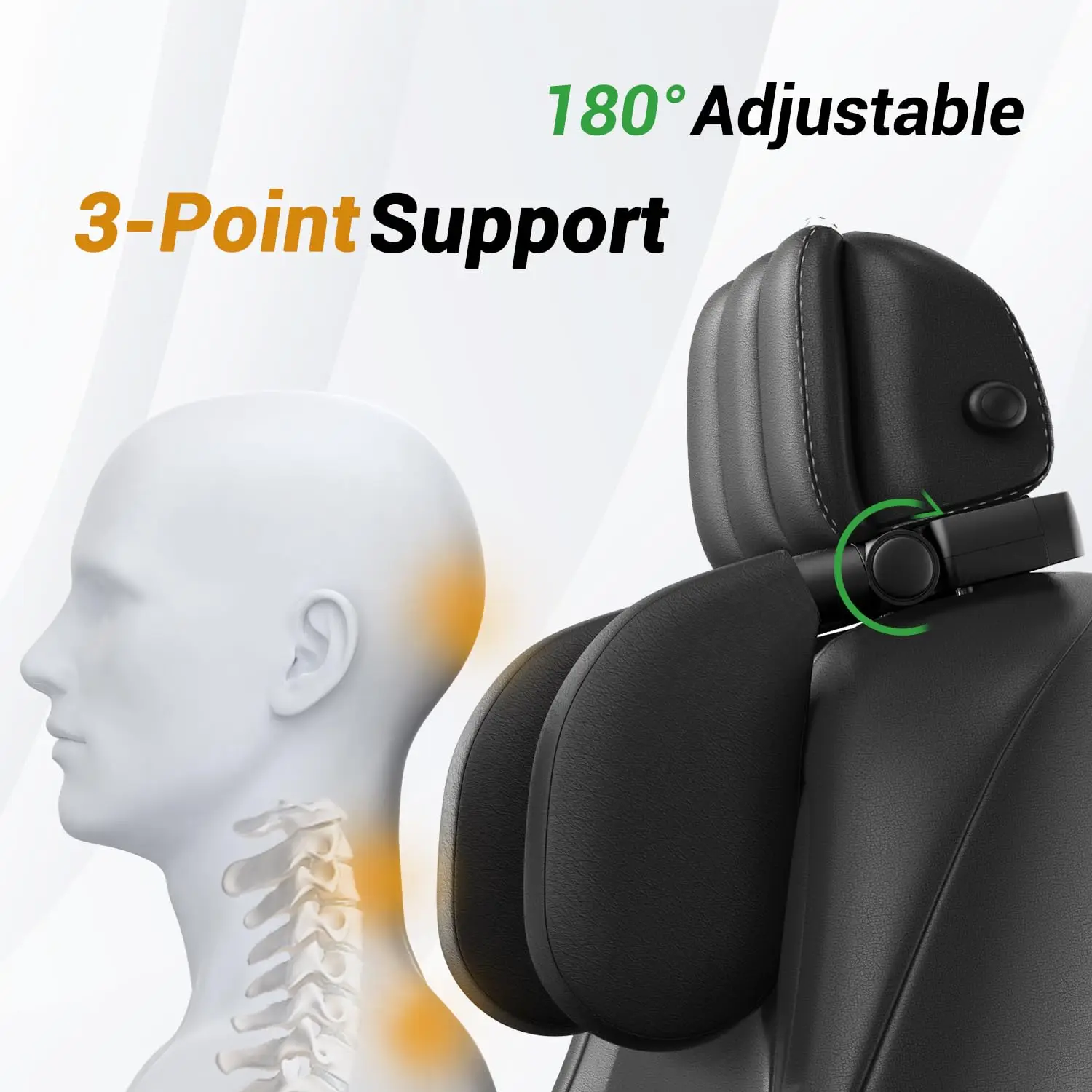 car headrest pillow,thickened memory foam road pal headrest,neck support pillow,180° adjustable car headrest,travel car sleeping car headrest pillow,thickened memory foam road pal headrest,neck support pillow,180° adjustable car headrest,travel car sleeping