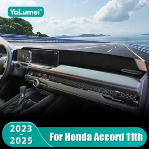 for honda accord 11th 2023 2024 2025 accord 11 car dashboard mat sun shade instrument desk non slip cover accessories