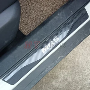 for mg 5 mg5 accessory 2025 2024 2020 stainless carbon car door sill kick scuff plate guard pedal protector trim cover styling