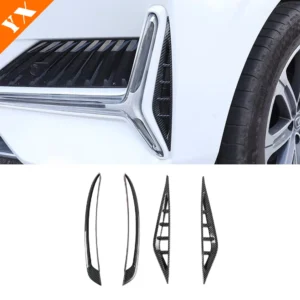 for changan unik uni k accessories 2021 2024 atuo chrome carbon garnish car head front grill bumper fog lamp light cover trim