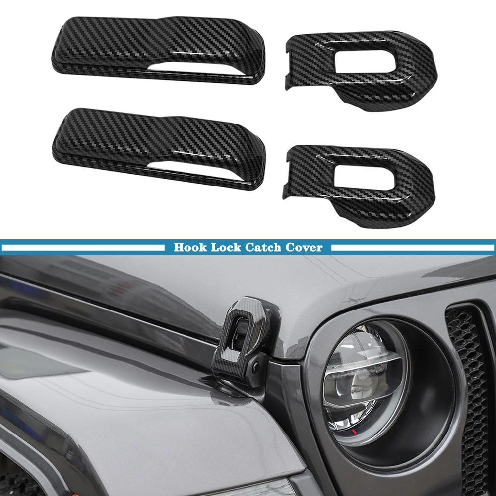 car hood lock catch latch cover trim buckle for jeep wrangler jl gladiator jt 2018 2019 2020 2021 2022 2023 exterior accessories car hood lock catch latch cover trim buckle for jeep wrangler jl gladiator jt 2018 2019 2020 2021 2022 2023 exterior accessories