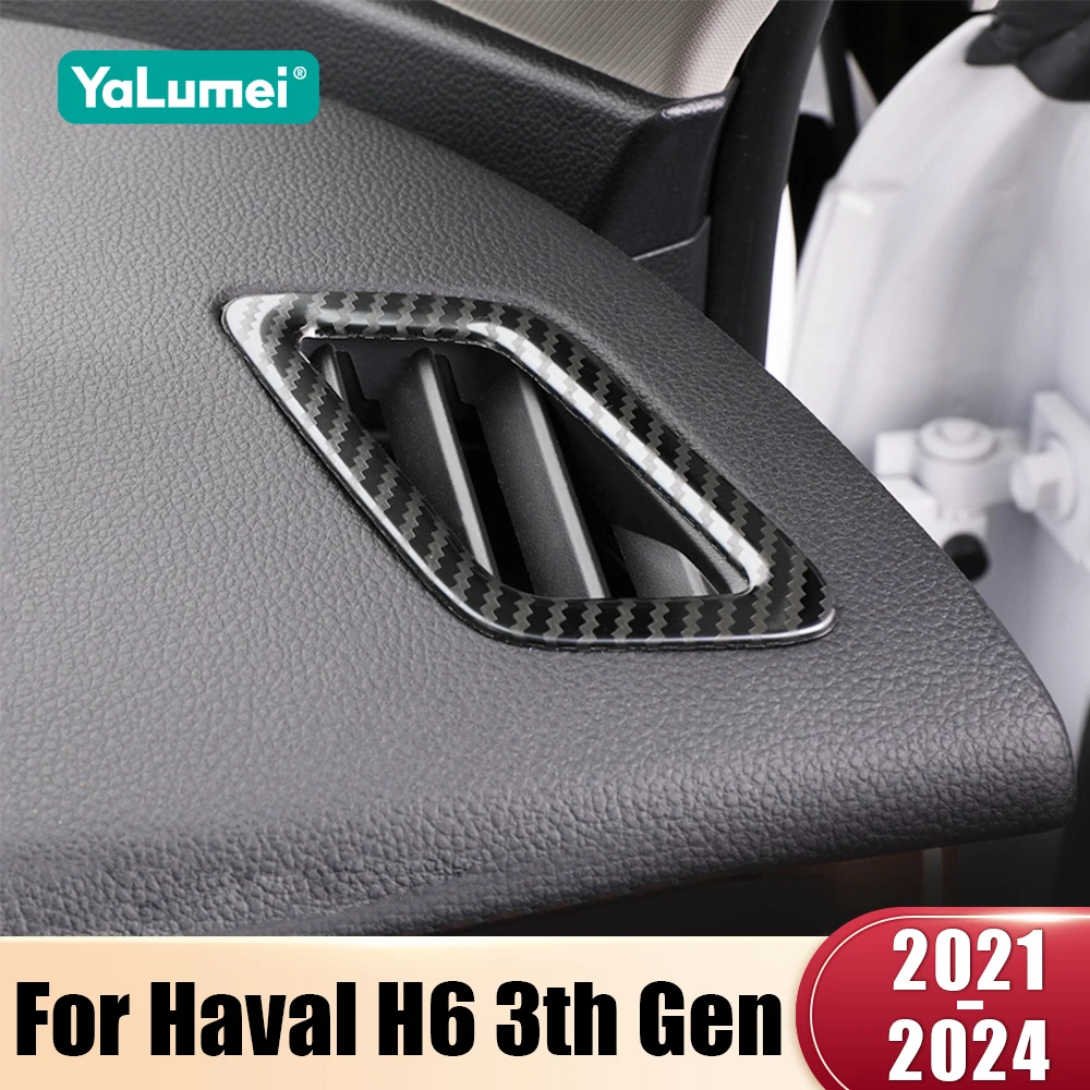 for haval h6 3rd gen 2021 2022 2023 2024 dht phev stainless steel car dashboard air vent outlet trim cover stickers accessories for haval h6 3rd gen 2021 2022 2023 2024 dht phev stainless steel car dashboard air vent outlet trim cover stickers accessories