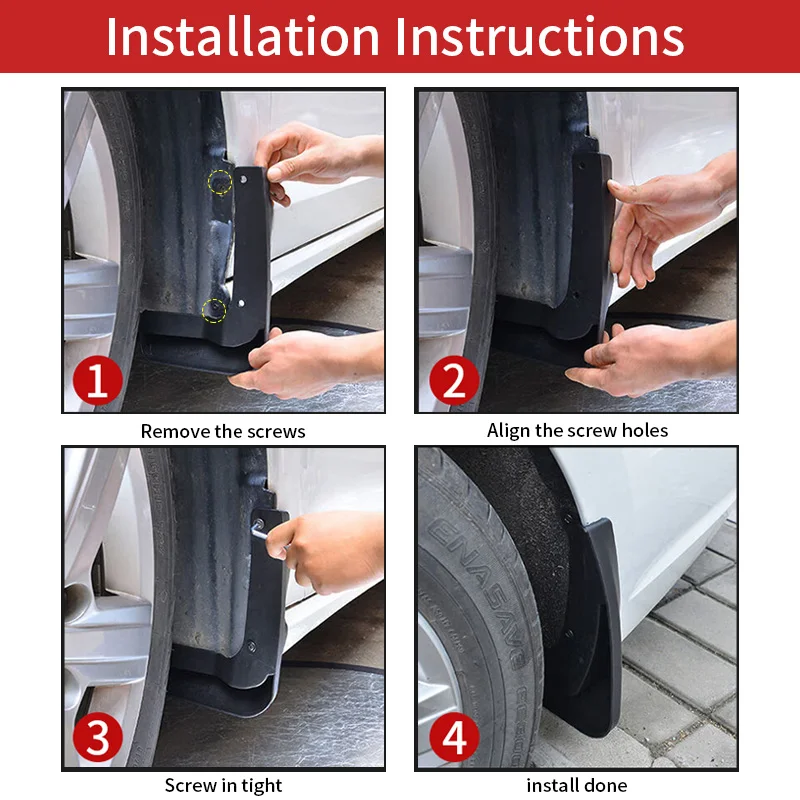 4pcs mudguards for haval h6 l h6l 2026 mud flaps splash guards mudflaps front rear fender car 4pcs mudguards for haval h6 l h6l 2026 mud flaps splash guards mudflaps front rear fender car
