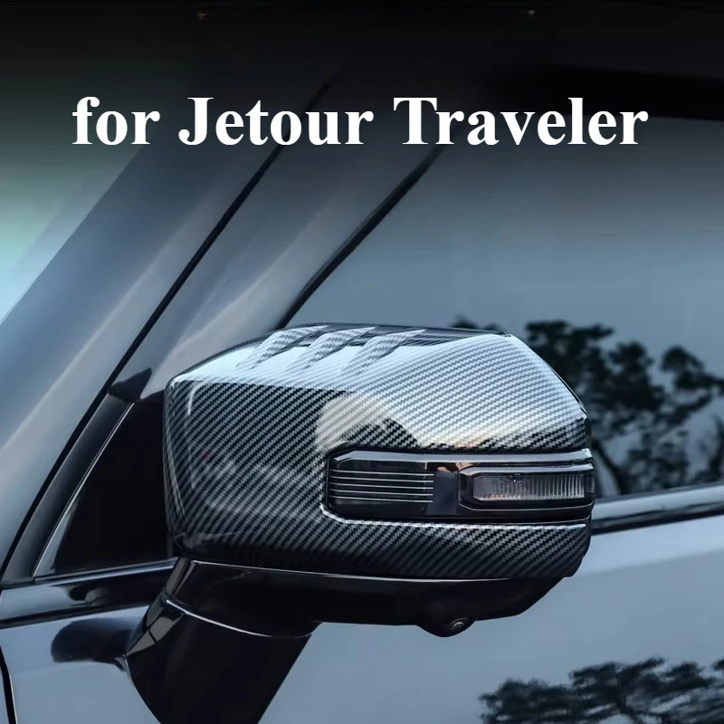 fit for 2026 jetour traveler t2 rearview mirror cover machining protector side mirror cap black warrior modified fit for 2026 jetour traveler t2 rearview mirror cover machining protector side mirror cap black warrior modified