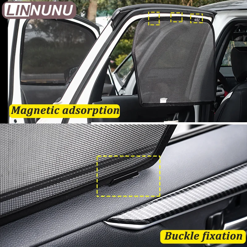 linnunu magnetic car sunshade for saic mg rx5 erx5 side window mesh sunscreen curtain interior privacy uv protection accessories linnunu magnetic car sunshade for saic mg rx5 erx5 side window mesh sunscreen curtain interior privacy uv protection accessories