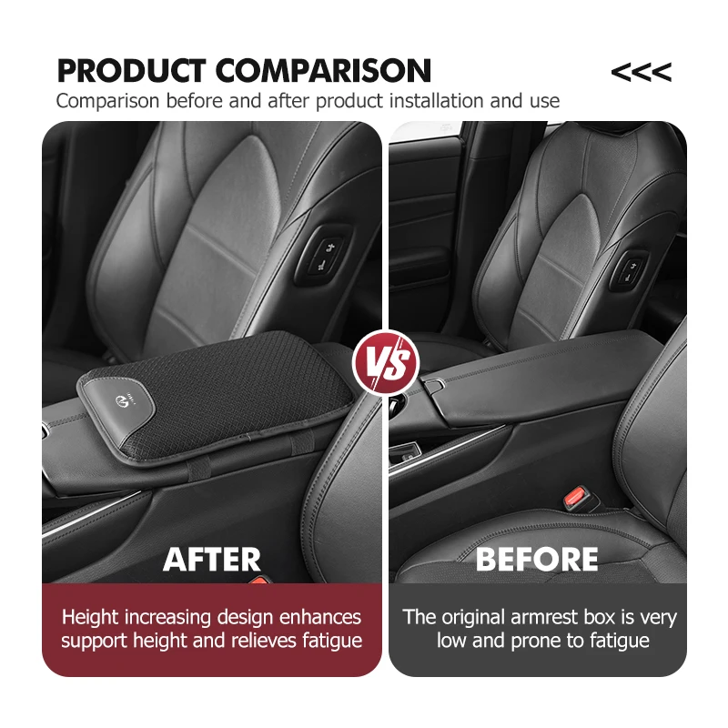 car armrest box ice silk arm rest cushion elbow support height pad for infiniti fx35 qx60 qx70 qx80 qx50 qx30 q70l q60 q50 q60s car armrest box ice silk arm rest cushion elbow support height pad for infiniti fx35 qx60 qx70 qx80 qx50 qx30 q70l q60 q50 q60s