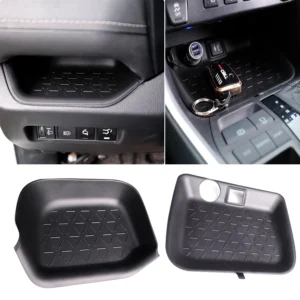 lhd car silicone central console organizer pad main co pilot storage box protect mat tray for toyota rav4 2020 2025 accessories
