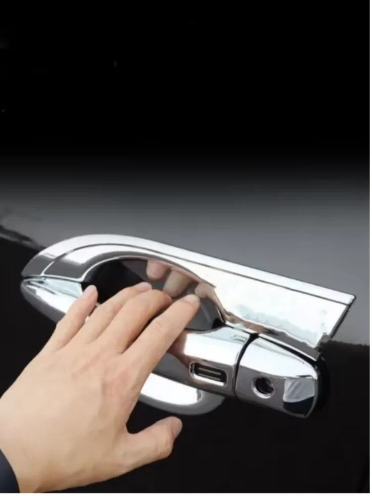 car external accessories abs carbon fiber side door handle cover door bowl case trim for nissan pathfinder 2024 2025 car external accessories abs carbon fiber side door handle cover door bowl case trim for nissan pathfinder 2024 2025