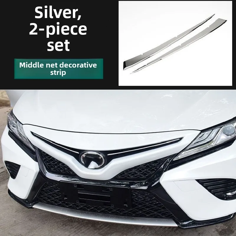 for toyota camry 70 xv70 2018~2023 hybrid car front bumper grille grill frame frame panels decoration strip external for toyota camry 70 xv70 2018~2023 hybrid car front bumper grille grill frame frame panels decoration strip external
