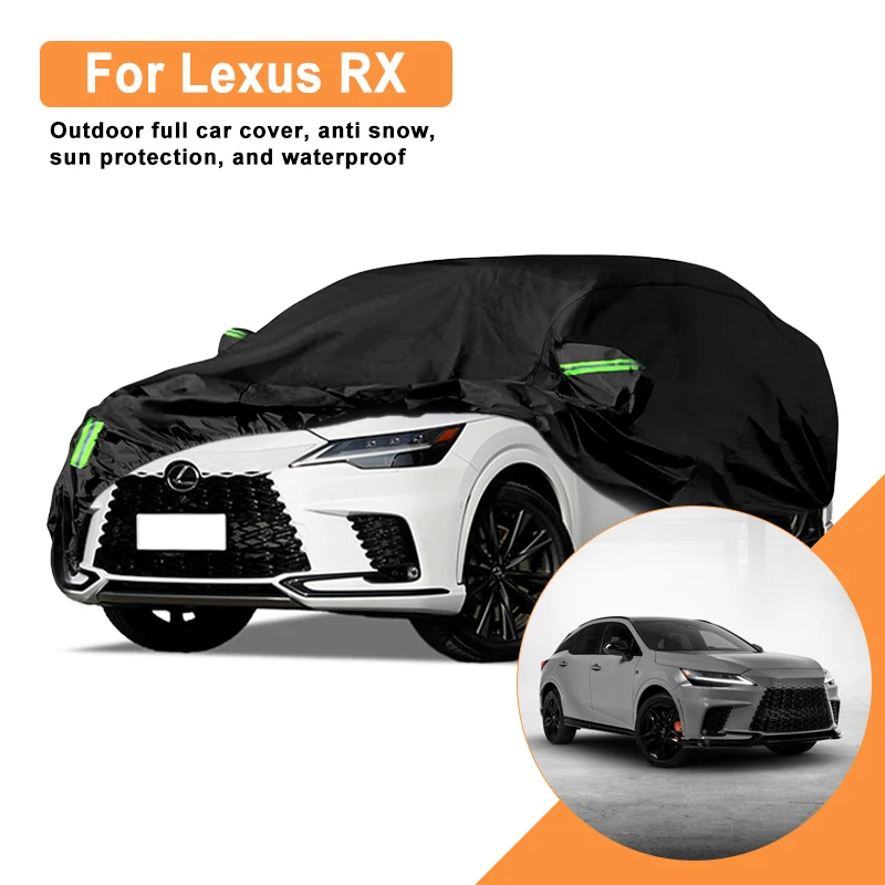 for lexus rx car full cover outdoor waterproof snowproof sunshade, winter & summer all weather auto protection accessory for lexus rx car full cover outdoor waterproof snowproof sunshade, winter & summer all weather auto protection accessory