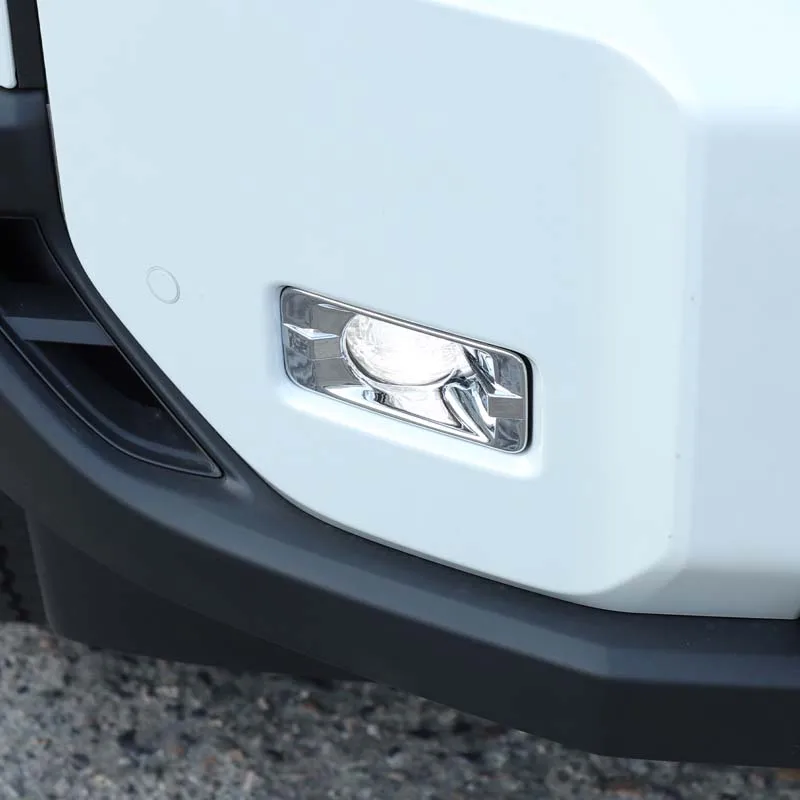 for toyota land cruiser 250 prado lc250 2024 2025 abs car front fog light lamp decoration cover car foglamp exterior for toyota land cruiser 250 prado lc250 2024 2025 abs car front fog light lamp decoration cover car foglamp exterior