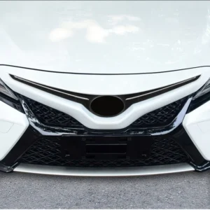 for toyota camry xv70 2018~2023 car front bumper air intake vent grille decoration kit body exterior strips modified accessories
