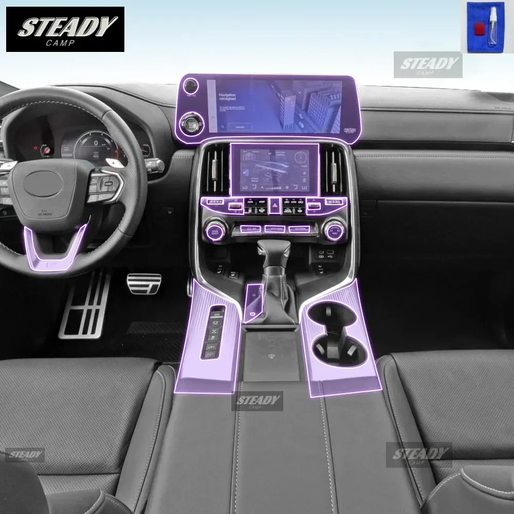 for lexus lx 600 2022 2023 car interior center console transparent tpu paint protective film anti scratch sticker lcd screen ppf for lexus lx 600 2022 2023 car interior center console transparent tpu paint protective film anti scratch sticker lcd screen ppf