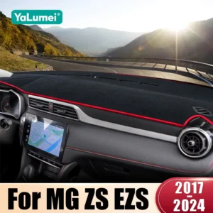 for mg zs ezs ev 2017 2018 2019 2020 2021 2022 2023 2024 car dashboard sun shade cover instrument desk non slip mat accessories