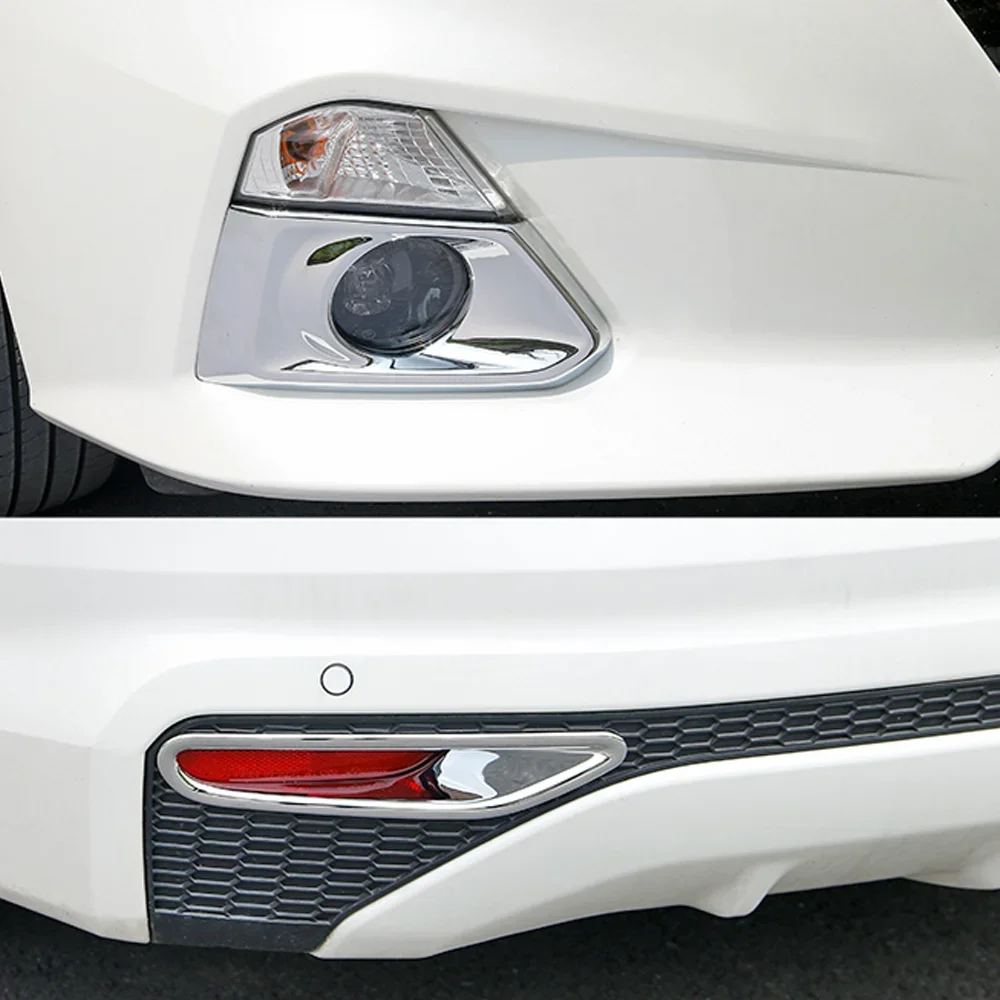 car fog lamp cover abs chrome front rear light frame trim sticker decor bumper auto for nissan altima l34 2019 2021 car fog lamp cover abs chrome front rear light frame trim sticker decor bumper auto for nissan altima l34 2019 2021