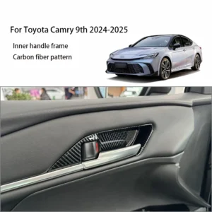 fit for toyota camry xv80 9th gen 2024 2025 interior door handle frame interior door bowl handle interior decoration accessories