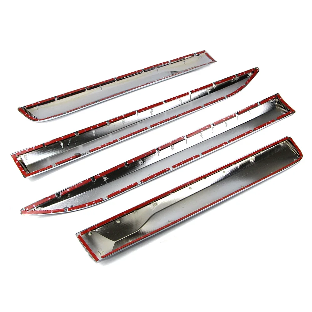 car door body side line cover exterior molding trim guard for toyota hilux revo 2015 2021 abs chrome 4pcs car door body side line cover exterior molding trim guard for toyota hilux revo 2015 2021 abs chrome 4pcs