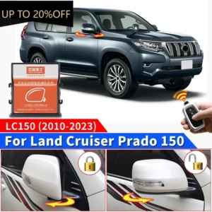 for 2010 2024 toyota land cruiser prado lc150 /j150 power folding mirror module auto fold kit accessories modification upgrade