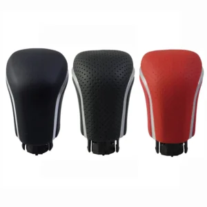 automatic car gear shift knob leather shifter lever head for toyota corolla levin camry xv70 v70 avalon replacement