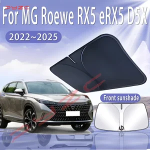 foldable car sun visor for mg roewe rx5 erx5 d5x 2022~2025 mk3 front windshield sunshade heat insulation summer auto accessories