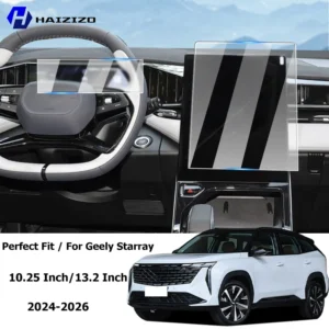 for geely starray 2024 2026 car interior gps navigation matte anti glare protective film lcd screen tempered glass film refit