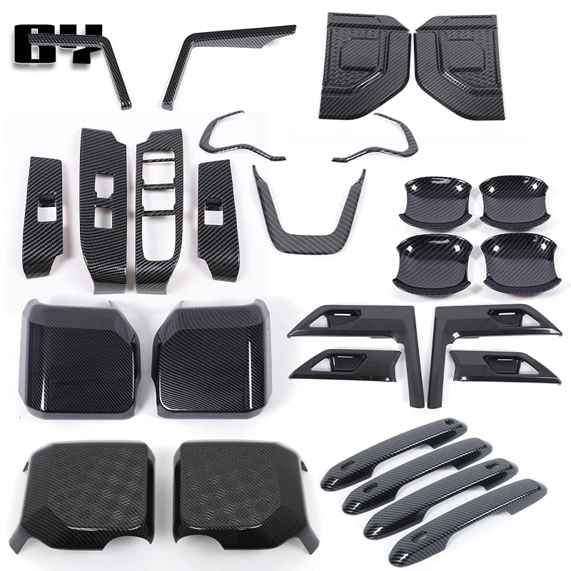 for lexus gx 550 gx550 2024 2025 car accessories abs carbon exterior door handle bowl rearview mirror cover decoration sticker for lexus gx 550 gx550 2024 2025 car accessories abs carbon exterior door handle bowl rearview mirror cover decoration sticker