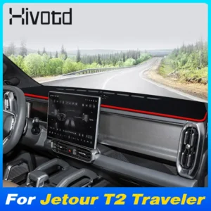 for jetour t2 traveler anti dirt car dashboard mat anti slip carpet sunshade cover parts interior protective accessories 2024