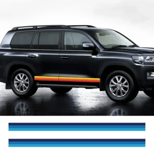 for land cruise 300 lc300 prado 150 120 car sticker door side stripe decal kit waterproof pvc stickers car exterior accessories