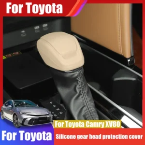 silicone gear head protection cover for toyota camry xv80 rav4 xa50 highlander u70 harrier xu80 2022 2023 2024 2025