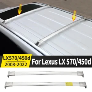 for toyota lexus lx570 lx 570 450d 2008 2022 2021 2020 2019 roof rack cross bar upgraded exterior decoration accessories parts