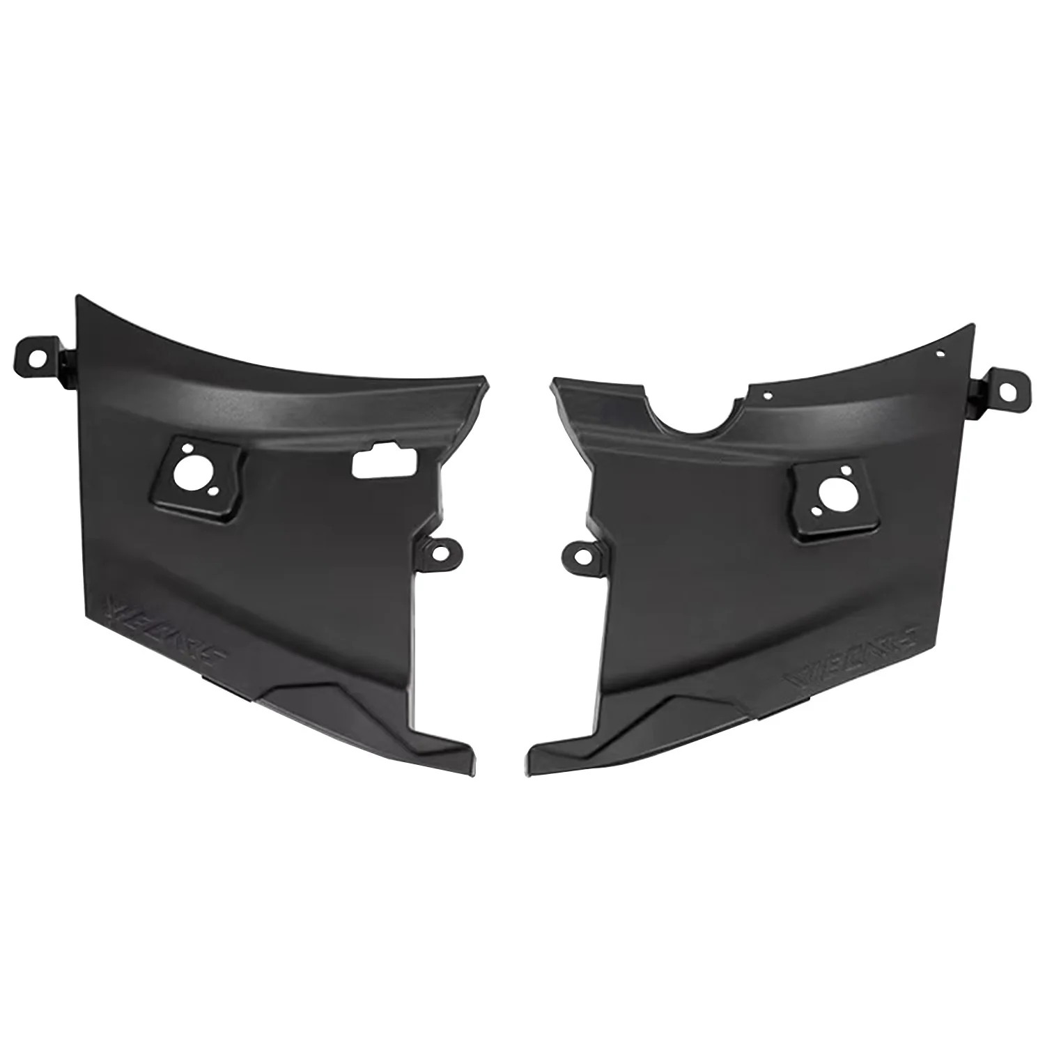 for toyota land cruiser prado j250 lc250 2024 2025 2026 car engine cover cabin protection plate cover black 2pcs for toyota land cruiser prado j250 lc250 2024 2025 2026 car engine cover cabin protection plate cover black 2pcs