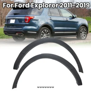 rear fender flares wheel arch for ford explorer 2011 2019 us abs replacement eyebrow mudguard parts fb5z7829165aa fb5z7829164aa