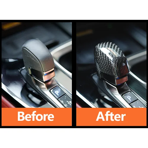 car gear shift knob trim cover black carbon fiber fit for lexus rx350 500h 2024 2023 car gear shift knob trim cover black carbon fiber fit for lexus rx350 500h 2024 2023