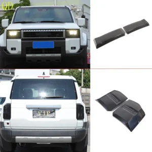 abs for toyota land cruiser prado 250 lc250 2024 2025 car headlight tail light cover sticker car exterior protection accessories