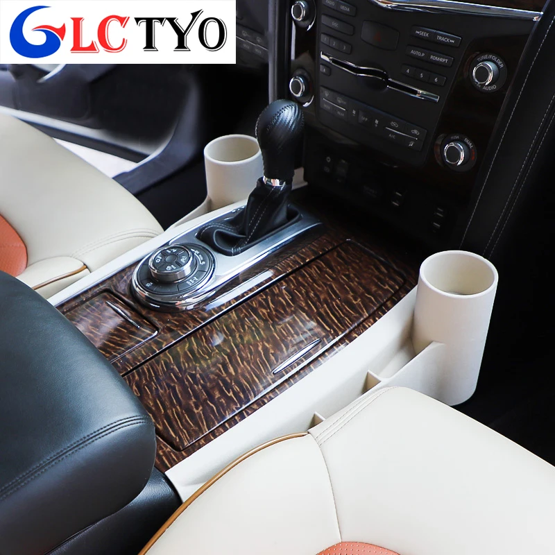 for nissan patrol y62 2010 2021 2015 2019 2018 2017 2016 water cup storage box seat gap bracket interior decoration for nissan patrol y62 2010 2021 2015 2019 2018 2017 2016 water cup storage box seat gap bracket interior decoration